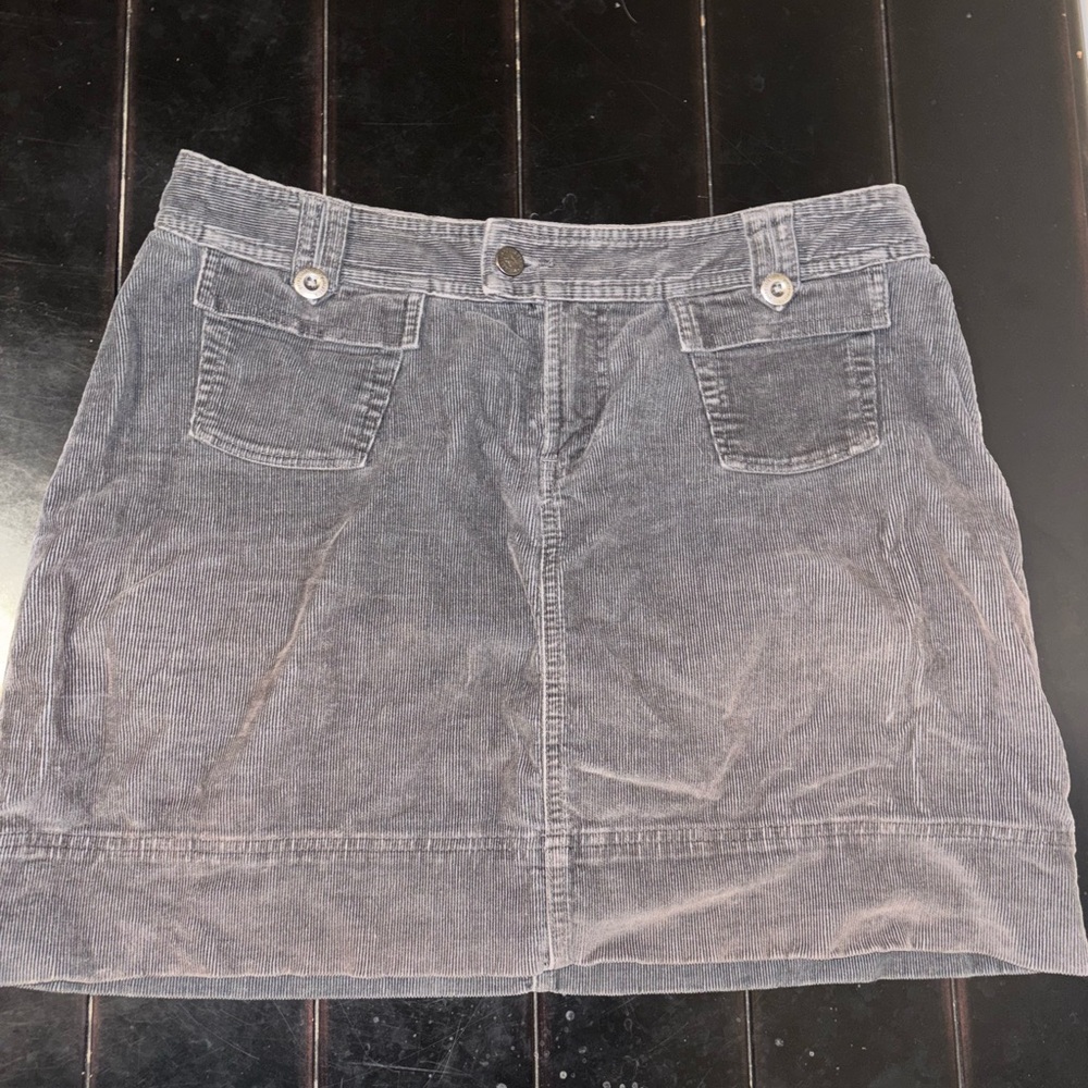 Patagonia Gray Corduroy Women's Skirt